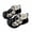 A-Black181, variant on JAJAHO Summer Toddler Sandals Boys Girls Closed Toe Breathable First Walking Shoes Hook And Loop Flat Sandals For 1-6 Years Stylish Shoes