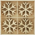 thumbnail image 2 of Kaisercraft LDB1104 Snowflakes Lucky Dip Wood Flourish Pack - 20 per Pack, 2 of 2