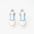 thumbnail image 6 of Comfortable sports shoesBlock Lace-up Front Flatform Skate Shoes, 6 of 7