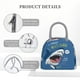 thumbnail image 4 of Fotbe Great White Shark Bolsa de Almuerzo con Estampado, Lonchera Aislada, Contenedor de Comida Reutilizable Tipo Cooler a Prueba de Fugas, 4 of 6