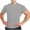 Gray, variant on Horkkom Short Sleeve Shirts for Men Summer Solid Color Crew Neck T Shirts Workout Athletic Running Casual Shirts L