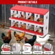 thumbnail image 5 of Cajas Nido para Gallinas, Caja Metálica con 8 Compartimentos, Percha, Tapa Segura, 5 of 7