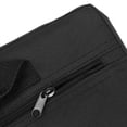 thumbnail image 5 of NFTIGB Outdoor Folding Stadium Chair Cushion Black Portable Floor Seat with Adjustable Backrest, Zippered Storage Pocket and Carrying Handle for Camping Bleachers, 5 of 9
