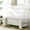 Beige, variant on Large - sized Beige Bench | Storage for Home Office and Apartment | No Assembly Required