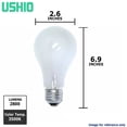 thumbnail image 3 of USHIO 150W PH212, A-21 photographic enlarger lamp, 3 of 3