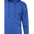 thumbnail image 3 of FashionOutfit Men's Basic Pullover Fleece Hooded Sweatshirt, 3 of 3