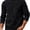 Black, variant on Olaglory Mens Sweaters Crewneck Waffle Pullover Sweater, Casual Button Textured Knit Henley Sweaters for Men, Beige