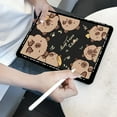 thumbnail image 4 of Tuohive iPad Case for iPad Mini4/5 7.9in Auto Wake Sleep TPU Smart Stand Back Cover with Pencil Holder Cartoon Capybara, 4 of 9