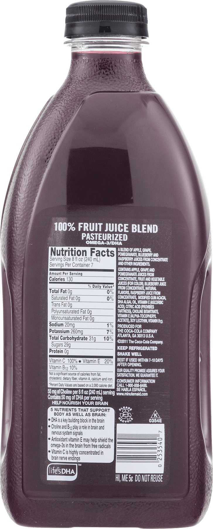 Pomegranate Blueberry Juice Nutrition Facts Besto Blog