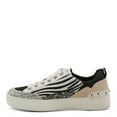 thumbnail image 2 of Patrizia Gascar Women’s Beaded Zebra Print Fashion Sneakers with Removable Insoles, 2 of 7