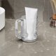 thumbnail image 5 of Vaso de baño, portacepillos, portadores, vasos reutilizables para beber, vaso de plástico para enjuague bucal, vaso para cepillado, vaso para cepillo de dientes eléctrico transparente, 5 of 6