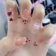 thumbnail image 2 of 24pcs Press On Nails Sweet Style Fake Nails Short/long Paragraph Removable, 2 of 4