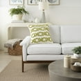 thumbnail image 3 of Mina Victory Life Styles Tufted Lines 18" x 18" Lime Throw Pillow, 3 of 6