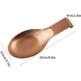 thumbnail image 4 of Cuchara resto utensilio espátula soporte cuchara cocina encimera cocina acero inoxidable estufa superior oro rosa, 4 of 5