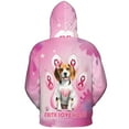 thumbnail image 2 of Faith Love Hope Beagle Breast Cancer Awareness Survivor All Over Print 3D Hoodie Unisex Merch Hoodies Beagles Dog Lover Gifts Idea - 02017, 2 of 6