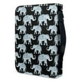 thumbnail image 3 of Xoenoiee Boho Tribal Elephant Pattern Faux Leather Bible Cover for Women Men Book Cover Bible Case Holder Checkbook Pens Study Journal Organizer Tote Church Library Bag Waterproof, XL, 3 of 7