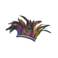 thumbnail image 2 of Diadema de plumas Fernando para fiesta coloridos, 2 of 8