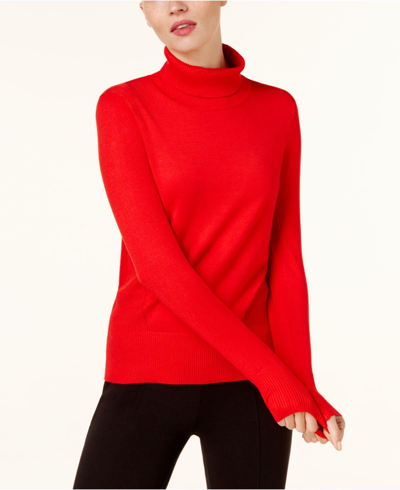 Cable & Gauge Ribbed Turtleneck Sweater Regular XL