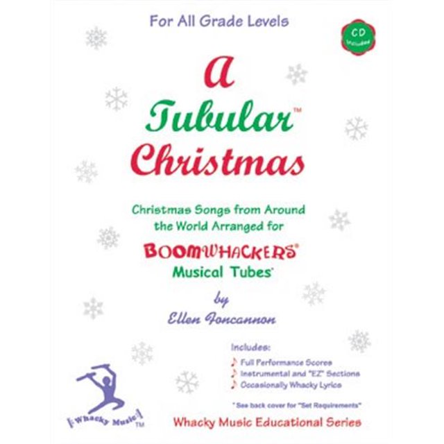 Rhythm Band Instruments EFCH Livre de Chansons de Noël Tubulaire avec CD