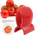 thumbnail image 3 of Coupe-tomates Coupe-Citron Coupe-Fruits Rond Portatif Polyvalent avec Conception Ergonomique Outil de Coupe de Légumes de Cuisine, 3 of 8
