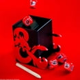 thumbnail image 4 of Juego de dados YAHTZEE Dungeons & Dragons USAOPOLY Torre de dados negra con símbolo de dragón D&D, 4 of 6