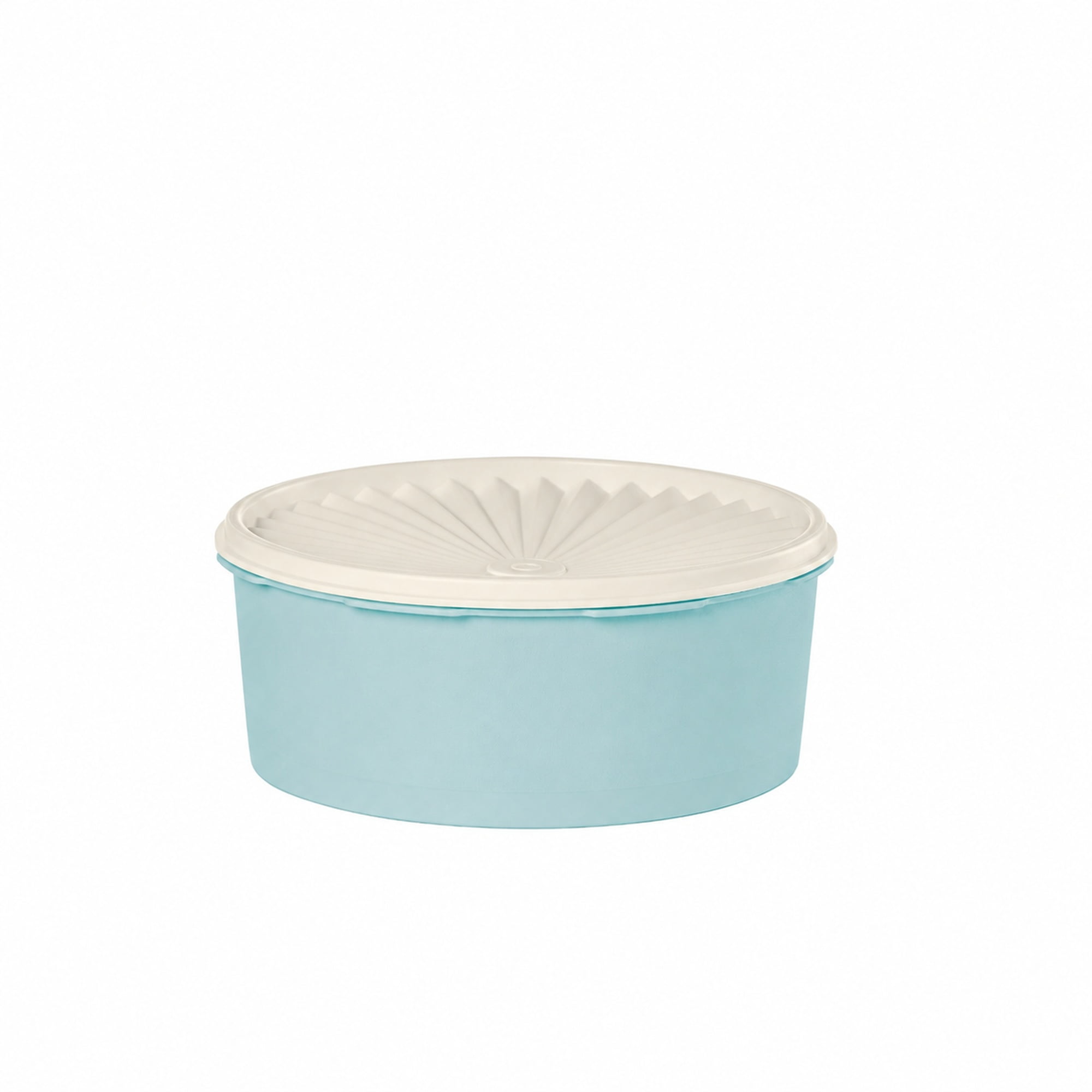 Tupperware Freeze and Go Plastic Round Food Container Set with