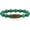 YA5287-Green, variant on Unique Tibetan 9 Eye Dzi Bead Stretch Bracelet for Men Natural Agate and Green Jade Stone Prayer Bracelet Classic Meditation Spiritual Jewelry Meaningful Gift for Religious Beliefs