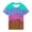 00&Blue432, variant on Boys T-Shirt Ice-Cream Print Short Sleeve Crew Neck Tshirt Top, Blue, Sizes 4-14