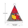 thumbnail image 3 of Salouo Dinosaur Super Hero Cartoon for Adult Christmas Hat Xmas Holiday Hat Santa Hat for Women & Men Festive Headwear Accessories Fit for Christmas/ New Year/Holiday/Party,1PC, 3 of 6
