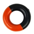 thumbnail image 2 of Herramientas del del oscilación del donut del calentamiento del Naranja negro shamjiam Golf Swing Weight Ring, 2 of 6