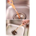 thumbnail image 4 of 6 Pack Clog Remover Drain Relief Auger Cleaner Tool,sink Drain And Snake Overflow Cleaning Brush, Sewer Hair, 4 of 5