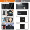 AirTag Wallet, Men's Leather Wallet with Airtag Holder , Bifold ,RFID