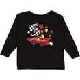thumbnail image 3 of Inktastic Happy 5th Birthday -red Racing Car Boys or Girls Long Sleeve Toddler T-Shirt, 3 of 5