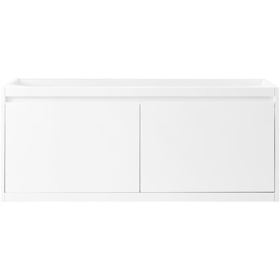 James Martin Vanities 805-V47.3 Mantova 48" Wall Mounted Single Basin Poplar Wood Vanity