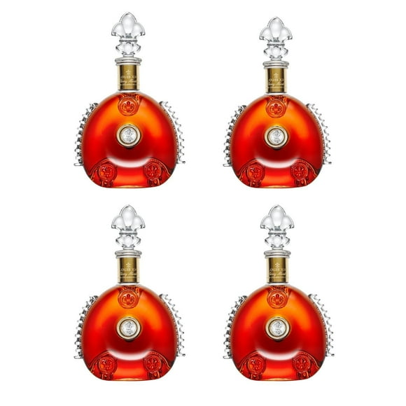 Pack de 4 Cognac Remy Martin Luis XIII 1.5 L