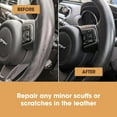 thumbnail image 4 of Furniture Clinic Leather Steering Wheel Repair Kit | Kit to Repair Tears, Scuffs, & Scratches on Leather Steering Wheels, 4 of 6