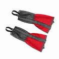 thumbnail image 3 of 1 par de polainas impermeables para deportes al aire libre, escalada, senderismo, botas y zapatos para adultos, color rojo, 3 of 15