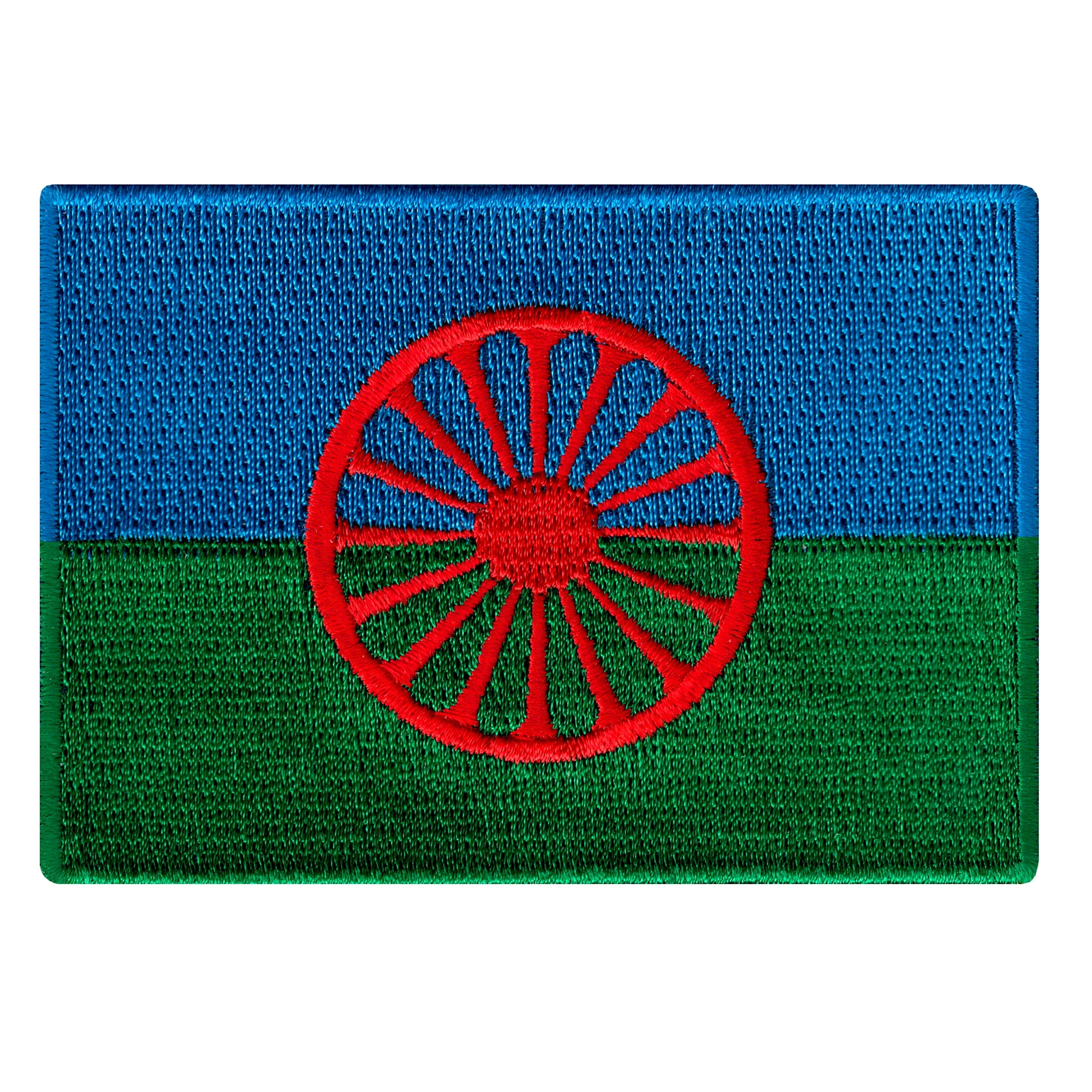 Romani Gypsy Flag Embroidered Iron-on Patch - Walmart.com