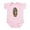 Petal Pink, variant on CafePress - Guadalupelargew Body Suit - Baby Light Bodysuit, Size Newborn - 24 Months