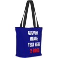 thumbnail image 2 of Custom Tote Bag With Logo Photo, Custom Bag, Personalized Shopping Bags Reusable Grocery Bags Bulk For Work Travel Gifts, 2 of 8
