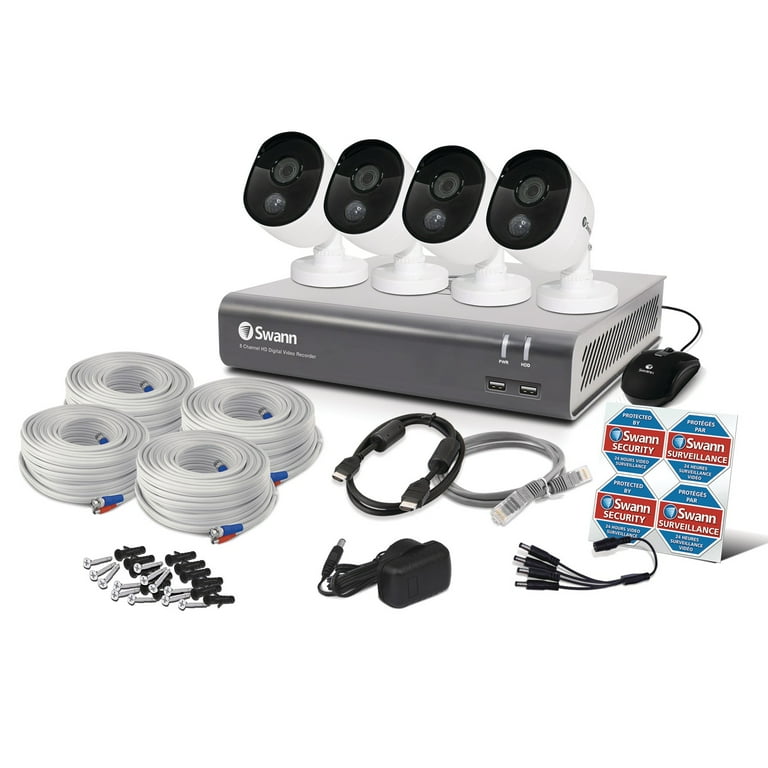 Night Vision Swann 845804 Swann Smart Security Camera 2k Series
