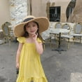 thumbnail image 4 of Xinhuaya Children Flying Sleeve Dresses Summer Girls Holiday Style Dress Skirt, 4 of 7