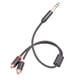 thumbnail image 2 of Adaptador de 6,35 mm a RCA Multi RCA hembra a 1/4 de pulgada para estudio / actuación en vivo WDOplteas Para estrenar, 2 of 9