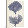 thumbnail image 2 of Marmont Hill "Indigo Seafans II" Painting Print on Wrapped Canvas, 2 of 7