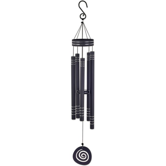Sunset Vista 93566 Black Wind Chime, 41 inches