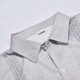 thumbnail image 3 of Camisas Para Hombre Manga Larga Camisa de manga larga para hombre, camisa con botones, blusa informal de negocios para hombre (Grey, L), 3 of 6