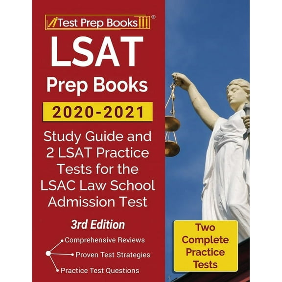 LSAT Prep Books 2020-2021: Study Guide and 2 LSAT Practice Tests for the LSAC Law School Admission Test [3rd Edition], (Paperback)