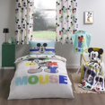 thumbnail image 2 of Mickey Mouse Flannel Face Reversible Sherpa Fleece Throw, 2 Sided, 100%, 2 of 4