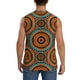 thumbnail image 4 of Balery African Tribal Style Camisetas sin mangas para hombre, absorbe la humedad y protege contra el mal olor.-Medium, 4 of 7