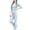 Light Blue, variant on Itsame Girls Yoga Set 2-Piece, Zipper Stand Collar Jacket & Stretchy Pants Athletic Running Outfit Pink Size 14